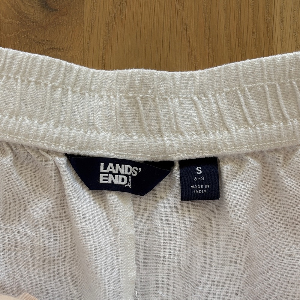 NWOT Lands’ End Linen Palazzo Pant - Picture 3 of 5